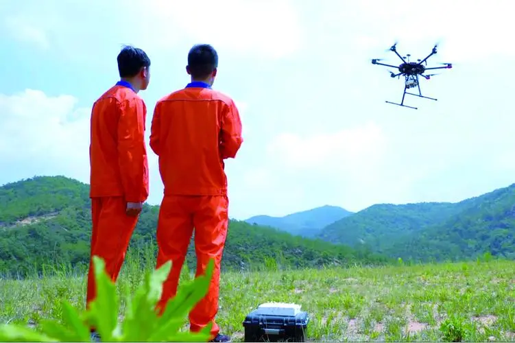 靖边无人机倾斜摄影巡检拍摄